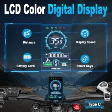 FREESKY Electric Bike 1800W Motor with 120 Mile Range