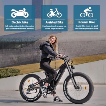 FREESKY Electric Bike 1800W Motor with 120 Mile Range