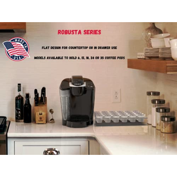 Coffee Pod Holder for 35 Pods Stylish Storage Solution