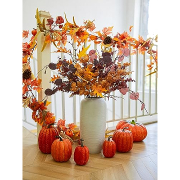 MISSPIN Thanksgiving Decorations - 9pcs Fall Decor Set