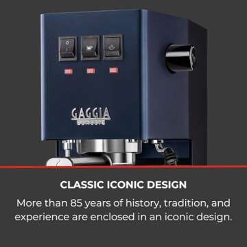 Gaggia Classic Evo Pro Espresso Machine - Italian Quality