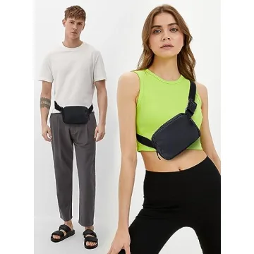 Meyfancy Cross Body Fanny Pack Waterproof Adjustable Bags