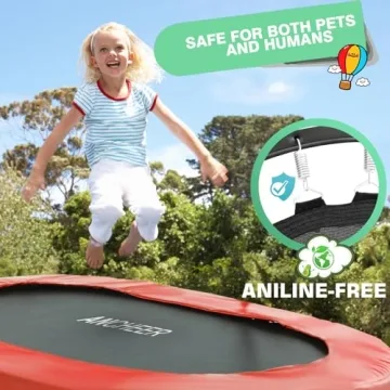 ANCHEER 56" Foldable Mini Trampoline for Kids and Adults