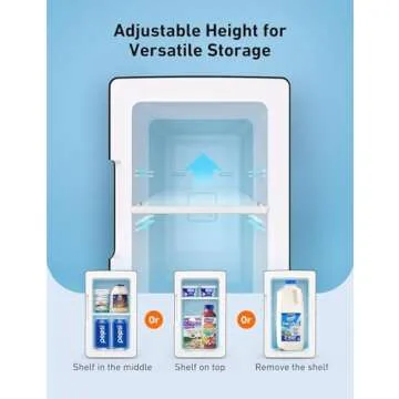 AstroAI Mini Fridge - 6L Skincare Cooler & Warmer