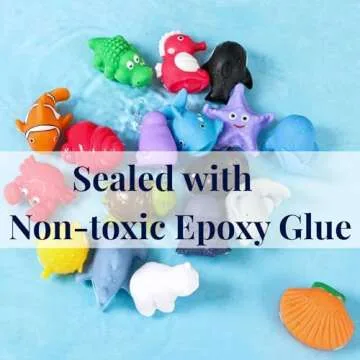 Mold-Free Baby Bath Toys for Safe Fun - 18 Ocean Animals