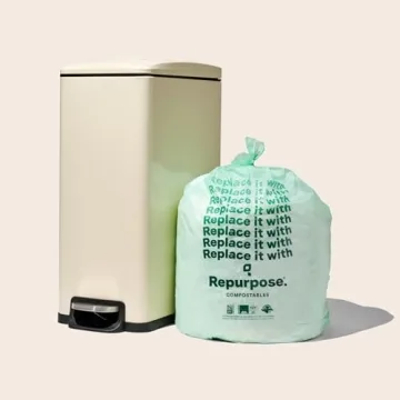 Repurpose Compostable Kitchen Trash Bags - 75 Eco-Friendly Bags
