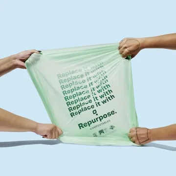 Repurpose Compostable Kitchen Trash Bags - 75 Eco-Friendly Bags