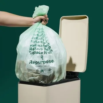 Repurpose Compostable Kitchen Trash Bags - 75 Eco-Friendly Bags