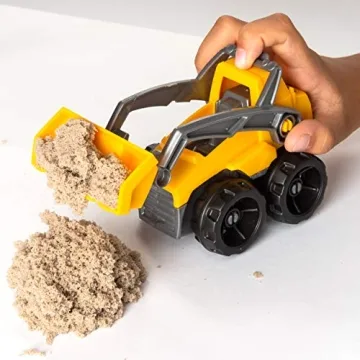 Kinetic Sand, Dig & Demolish Playset with 1lb Play Sand & Toy Truck, Sensory Toys for Kids Ages 3 and up