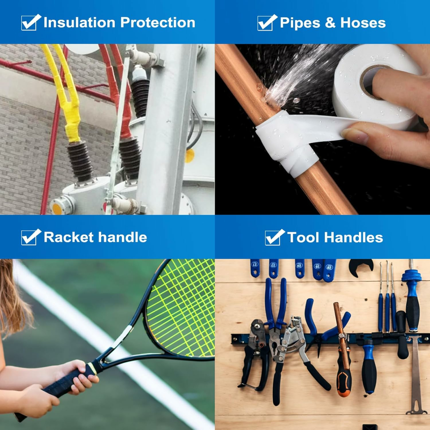 Heavy Duty Self-Fusing Silicone Tape 1inx10' - Multi-Use