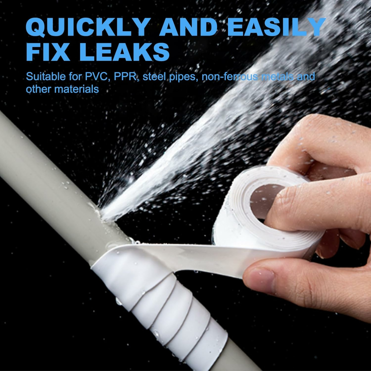 Heavy Duty Self-Fusing Silicone Tape 1inx10' - Multi-Use