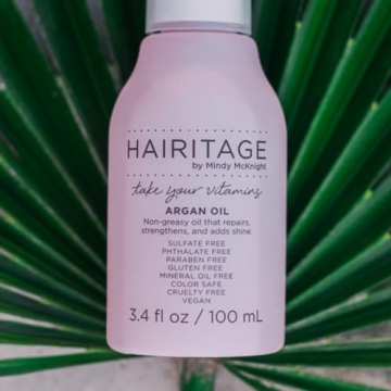 Hairitage Smooth It Over Lightweight Hair Oil for All Hair Types