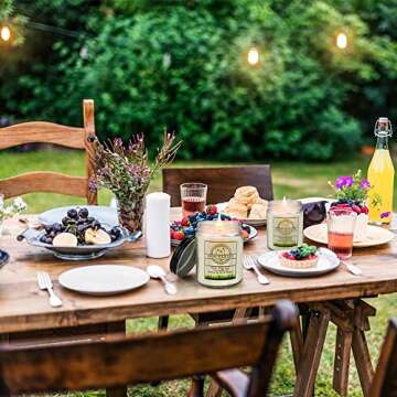 Citronella Candles - Eco-Friendly Indoor & Outdoor Set