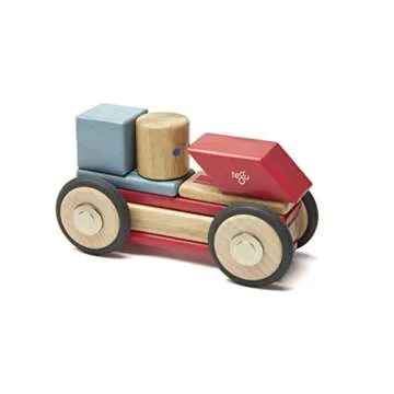Tegu Daredevil Magnetic Wooden Block Set, 1-99 years old, 12 pieces