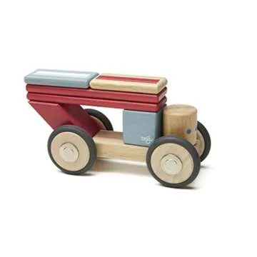 Tegu Daredevil Magnetic Wooden Block Set, 1-99 years old, 12 pieces