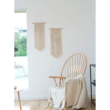 Dahey Macrame Wall Hanging Decor for Stylish Home Spaces