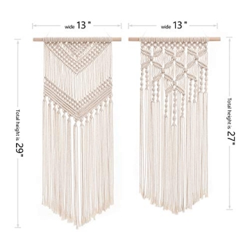 Dahey Macrame Wall Hanging Decor for Stylish Home Spaces