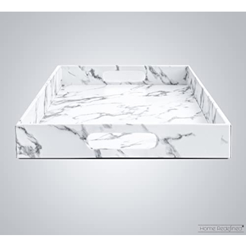 Elegant Home Redefined 18"x12" Decorative Serving Tray