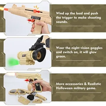 Kids Army Costume - CAPTAIN CHAOWING 17 PCS Set