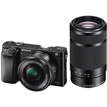 Sony a6000 Mirrorless Digital Camera with Zoom Lenses