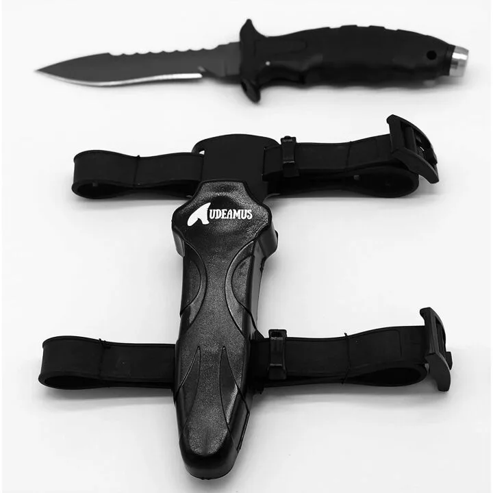 Titanium Dive Knife with Straps