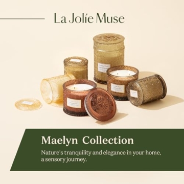 LA JOLIE MUSE Fir Cedarwood Candle - Luxury & Eco-Friendly
