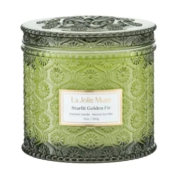 LA JOLIE MUSE Fir Cedarwood Candle - Luxury & Eco-Friendly
