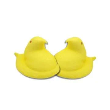 Peeps Egg Hunt - Individually Wrapped Mini Chicks - Perfect Easter Egg Fillers - Gift Pack of 2, 18 Count Bags By Lyza's Sweets & Treats