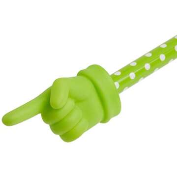 Teacher Created Resources Lime Polka Dots Hand Pointer for Classrooms