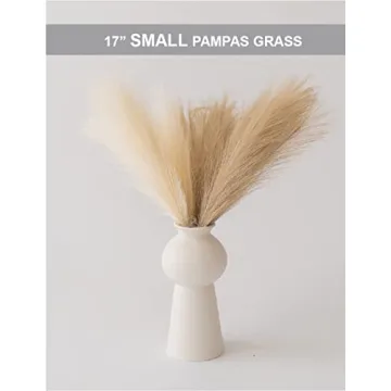 ChagoArt Faux Pampas Grass - Stylish Home Decor Stems