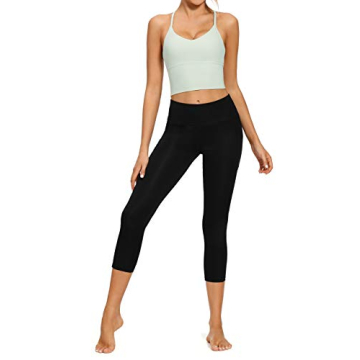 VIBOJOY Strappy Padded Sports Bra for Women