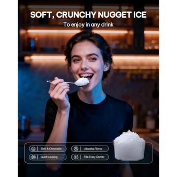 Silonn Nugget Ice Maker with App & Voice Control