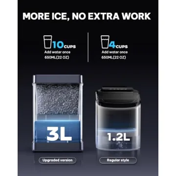 Silonn Nugget Ice Maker with App & Voice Control
