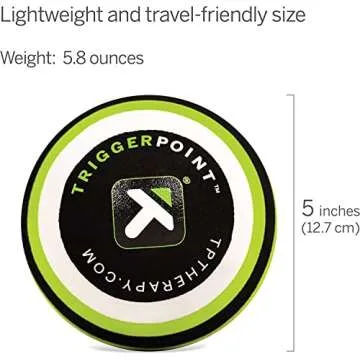 TRIGGERPOINT PERFORMANCE THERAPY Foam Massage Ball for Deep-Tissue Massage, MB5 - 5"L x 5"W x 5"H