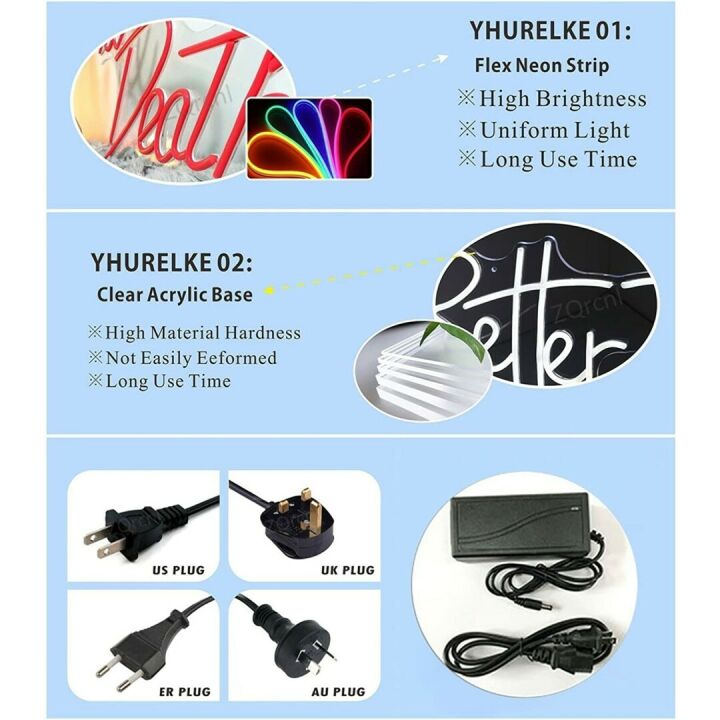 Personalized LED Neon Signs for Unique Decor