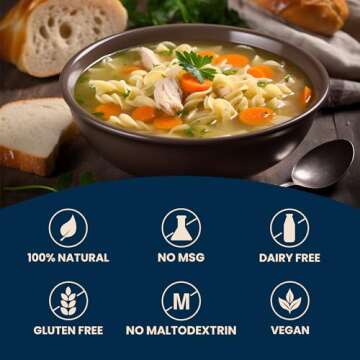 Massel Chicken Style Broth Boullion Cubes, Gluten Free, MSG Free, Dairy Free, Non GMO, 0g Trans Fat ...