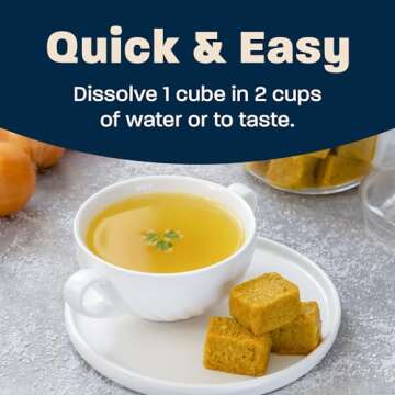 Massel Chicken Style Broth Boullion Cubes, Gluten Free, MSG Free, Dairy Free, Non GMO, 0g Trans Fat Soup Base Seasoning For Ramen, Soup, Stew, No Animal Content, 1 Pack, 105g