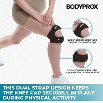 Bodyprox Knee Strap for Pain Relief and Support