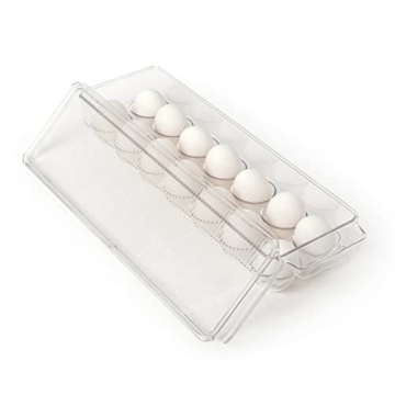 Totally Kitchen Premium Egg Holder for Refrigerator