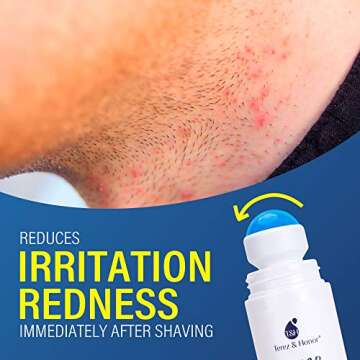 Razor Bump and Ingrown Hairs Serum - After Shave Solution Roll-On for Ingrown Hairs, Razor Burns and Razor Bumps for Men and Women (100g)