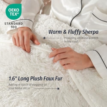 Wemore Faux Fur Weighted Blanket for Cozy Comfort