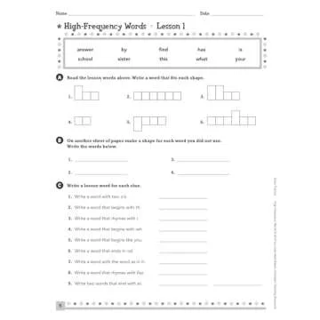 Extra Practice for Struggling Readers: High-Frequency Words: Motivating Practice Packets That Help Intermediate Students Master 240 Essential Words They Need to Know to Succeed in Reading and Writing