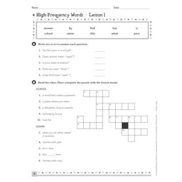 Extra Practice for Struggling Readers: High-Frequency Words: Motivating Practice Packets That Help Intermediate Students Master 240 Essential Words They Need to Know to Succeed in Reading and Writing