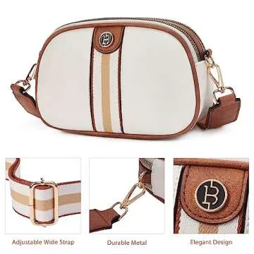 Stylish BOSTANTEN Small Crossbody Purse for Women