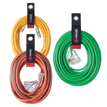 VELCRO Heavy Duty Extension Cord Holders - 3 Pack