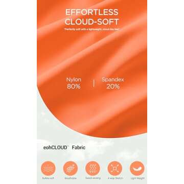 ODODOS Women's Tennis Skirts with Pockets Crossover High Waist Built-in Shorts Athletic Golf Skorts, Papaya, Medium