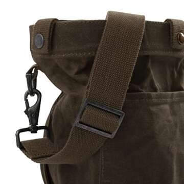 Barebones Foraging Bag - Gardening Bag for Harvesting Plants And Fruit Picking - Small Waxed Canvas ...