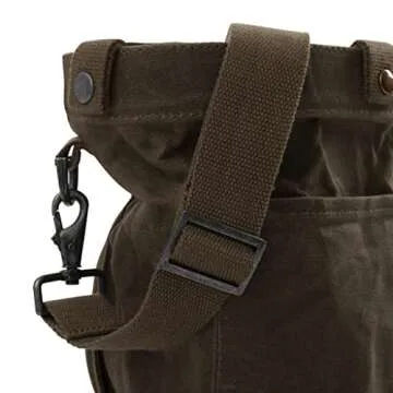 Barebones Foraging Bag - Gardening Bag for Harvesting Plants And Fruit Picking - Small Waxed Canvas ...