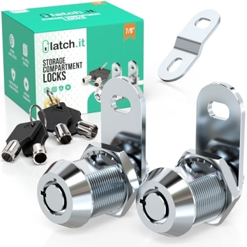 LATCH.IT 7/8” RV Storage Locks | Durable, Secure 2-Pack