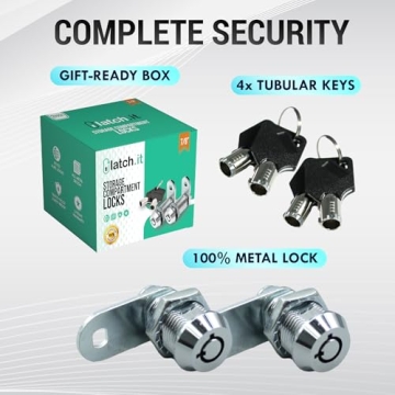 LATCH.IT 7/8” RV Storage Locks | Durable, Secure 2-Pack